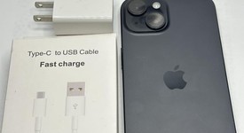 Good
													Apple iPhone 15 - Unlocked, Black, 256 GB, A2846, photo 2 of 8