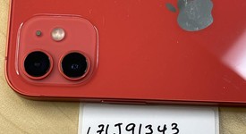 Good
													Apple iPhone 12 - Unlocked, Red, 256 GB, A2172, photo 5 of 6