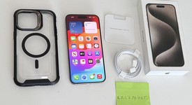 Good
													Apple iPhone 15 Pro Max - Unlocked, Natural, 512 GB, A2849, photo 1 of 12
