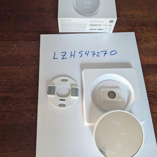 Nest Thermostat 4th Gen - Snow