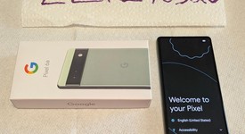 Good
													Google Pixel 6a - Unlocked, Sage, 128 GB, 6 GB, GX7AS, photo 1 of 6