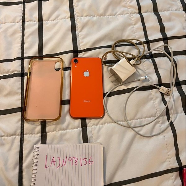 Apple iPhone Xr - Unlocked, 128 GB, Coral, A1984