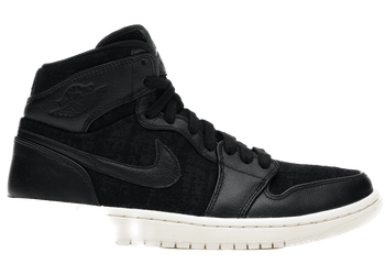 Jordan 1 Retro High Black Sail (Women's) for sale