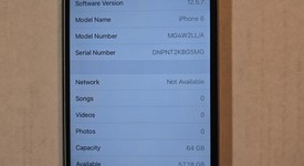 Good
													Apple iPhone 6 - Unlocked, Gray, 64 GB, A1549, photo 3 of 9