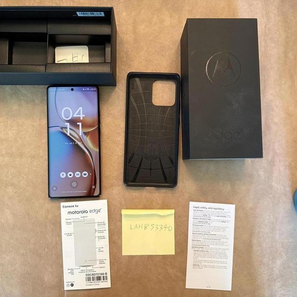 Motorola Edge Plus (2023) - Unlocked, 512 GB, Black, 8 GB