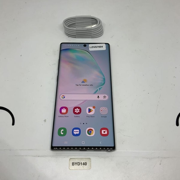 Samsung Galaxy Note 10 Plus - Verizon, 256 GB, Blue, 12 GB, SM-N975U