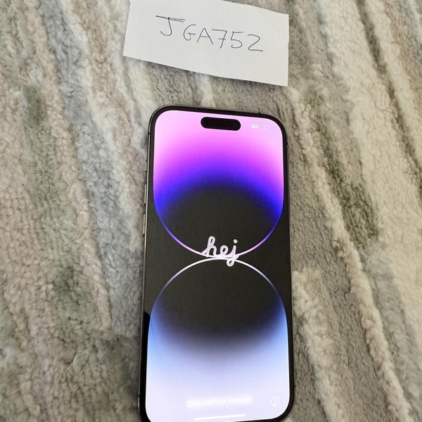 Apple iPhone 14 Pro - Unlocked, 128 GB, Purple, A2650