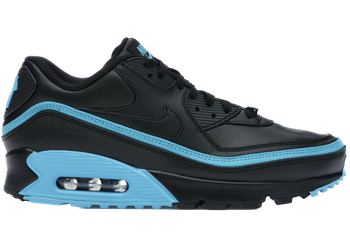Nike Air Max 90 Undefeated Black Blue Fury for sale