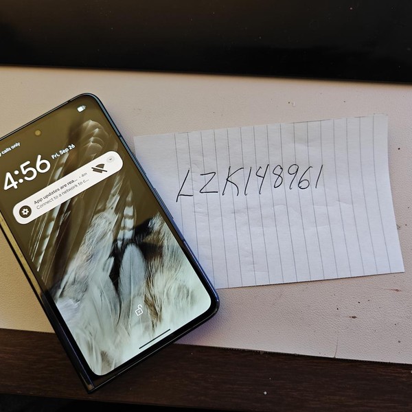 Google Pixel Fold - Unlocked, 256 GB, Obsidian, 12 GB, G9FPL