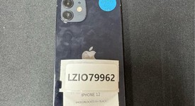 Good
													Apple iPhone 12 - Unlocked, Black, 64 GB, A2172, photo 1 of 7