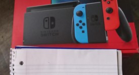 New
													Nintendo Switch - Red & Blue, 32 GB, Mario Red & Blue Edition, photo 2 of 3