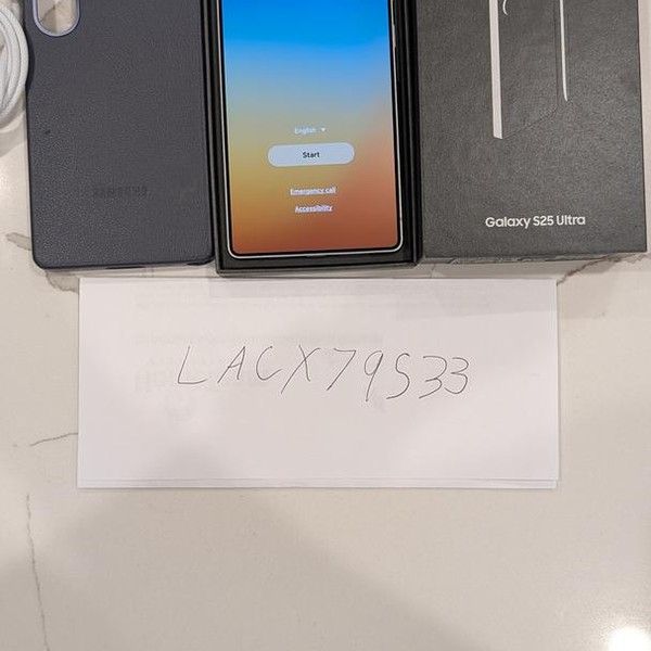 Samsung Galaxy S25 Ultra - Verizon, 256 GB, Silverblue, 12 GB, SM-S938U