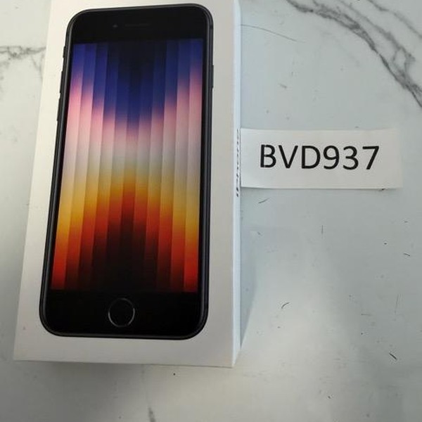 Apple iPhone SE 3rd Gen 2022 - Unlocked, 64 GB, Midnight, A2595
