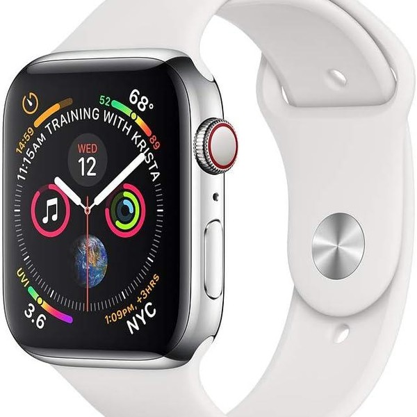 Apple Watch Series 4 40mm - Unlocked, Silver, A1975 - Cellular, Stainless