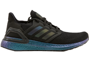 adidas Ultra Boost 20 Black Signal Cyan for sale
