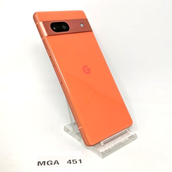 Google Pixel 7a - Unlocked, 128 GB, Coral, 8 GB, GWKK3