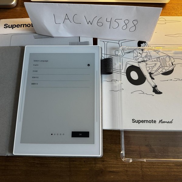 Ratta Supernote Nomad A6 X2 - White