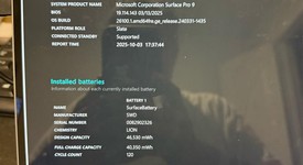 Good
													Microsoft Surface Pro 9 - Wi-Fi, I7, Platinum, 1 TB, 32 GB, Wi-Fi, photo 5 of 7