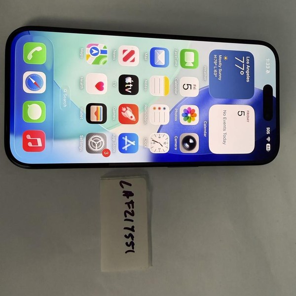 Apple iPhone 15 Pro - Unlocked, 128 GB, Blue, A2848