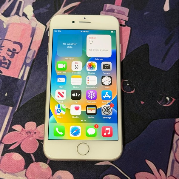 Apple iPhone 8 - Unlocked Non-US, Silver, 64 GB, A1906