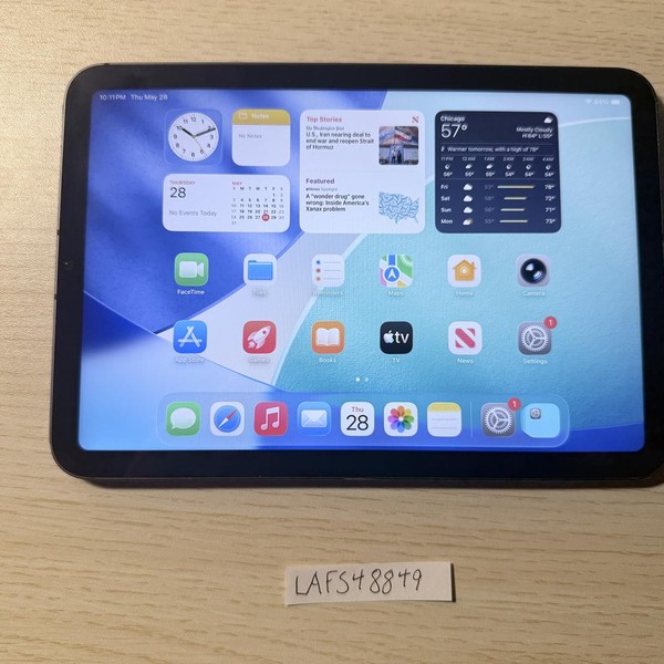 Apple iPad Mini (6th Gen) - Unlocked, 64 GB, Gray, A2568