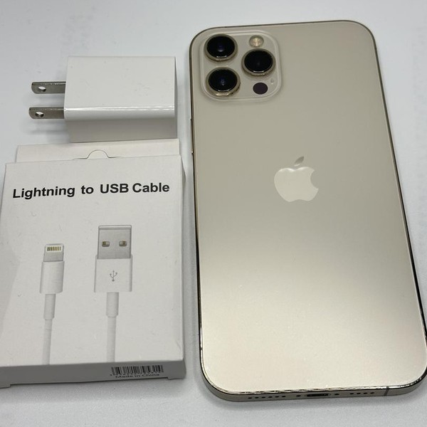 Apple iPhone 12 Pro Max - Unlocked, 128 GB, Gold, A2342