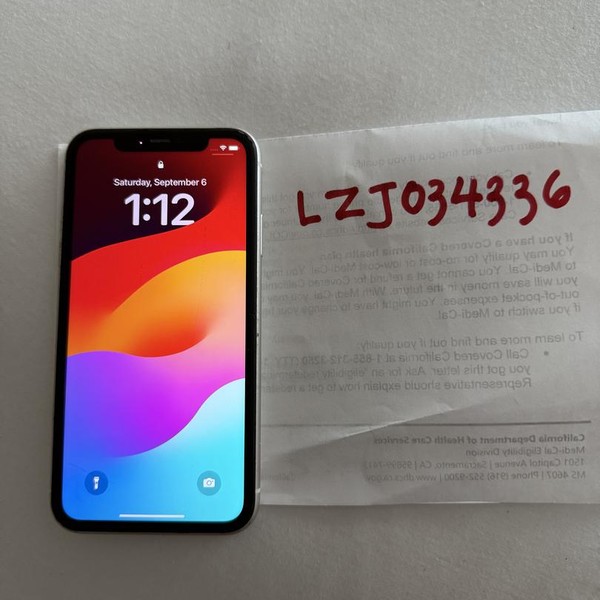 Apple iPhone 11 - Unlocked, 64 GB, White, A2111