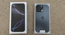 Mint
													Apple iPhone 16 Pro Max - Unlocked, Black, 256 GB, A3084, photo 1 of 14