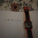 Good Apple Watch Series 8 41mm - AT&T, Red, A2772 - Cellular, Aluminum
