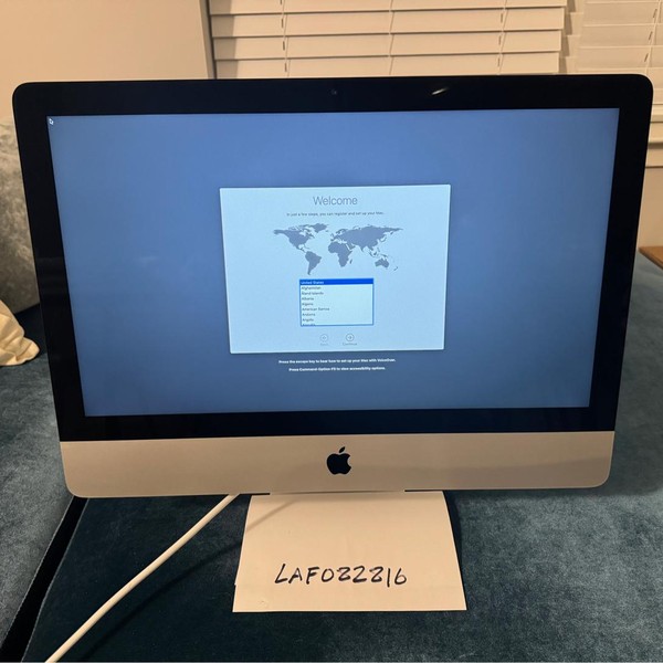 iMac 2013 21.5 inch - 1 TB, 8 GB, Intel Core i5
