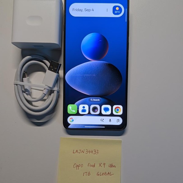 Oppo Find X9 Ultra - Unlocked Non-US, 1 TB, Tundra Umber, 16 GB
