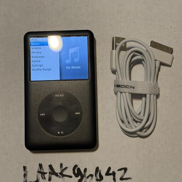 Apple iPod Classic 6th Gen 2008 - 80 GB, Black
