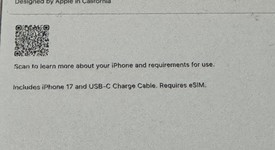New
													Apple iPhone 17 - T-Mobile, Black, 256 GB, A3258, photo 2 of 10