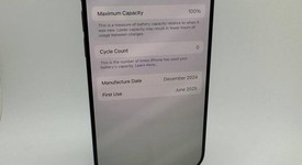 Mint
													Apple iPhone 16 Pro - Consumer Cellular, Black, 128 GB, A3083, photo 2 of 7