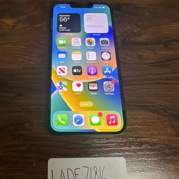 Apple iPhone 13 - Unlocked, 128 GB, Midnight, A2482