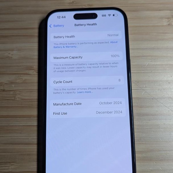 Apple iPhone 16 - Unlocked, 128 GB, Black, A3081