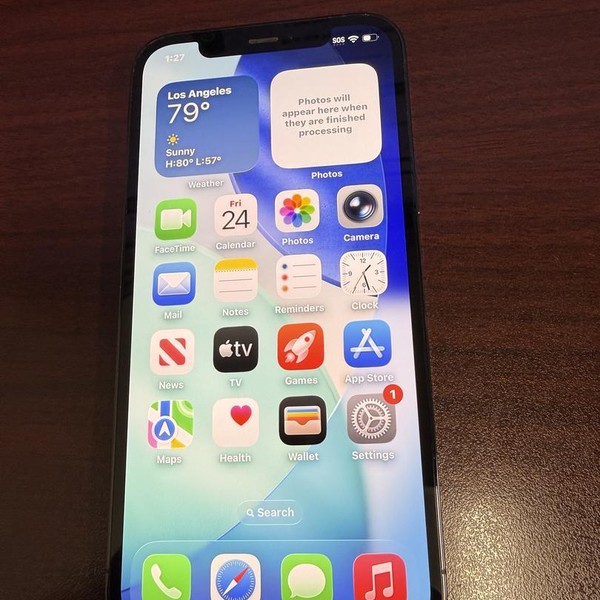 Apple iPhone 12 Pro - Unlocked Non-US, 256 GB, Pacific Blue, A2406