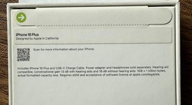 New
													Apple iPhone 16 Plus - Verizon, Black, 512 GB, A3082, photo 2 of 2