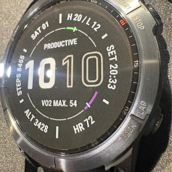 Garmin Fenix 7 - Black, Sapphire Solar
