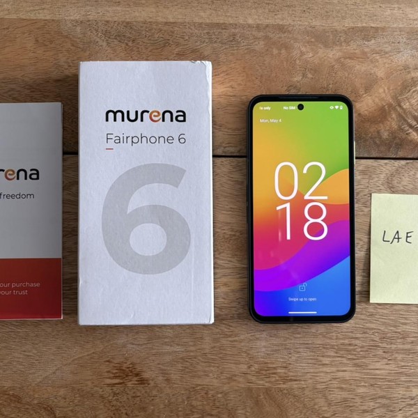 Fairphone 6 - Unlocked, 256 GB, Black, 8 GB