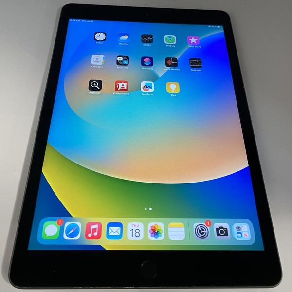 Apple iPad 7th Gen - Wi-Fi, 32 GB, Gray, A2197