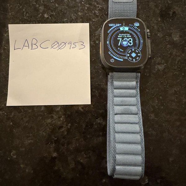 Apple Watch Ultra 3 49mm - Unlocked, Black, A3281