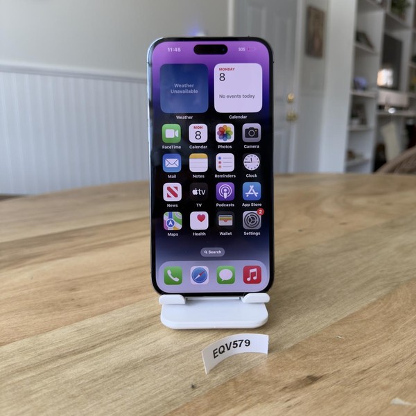 Apple iPhone 14 Pro Max - Unlocked, 128 GB, Purple, A2651