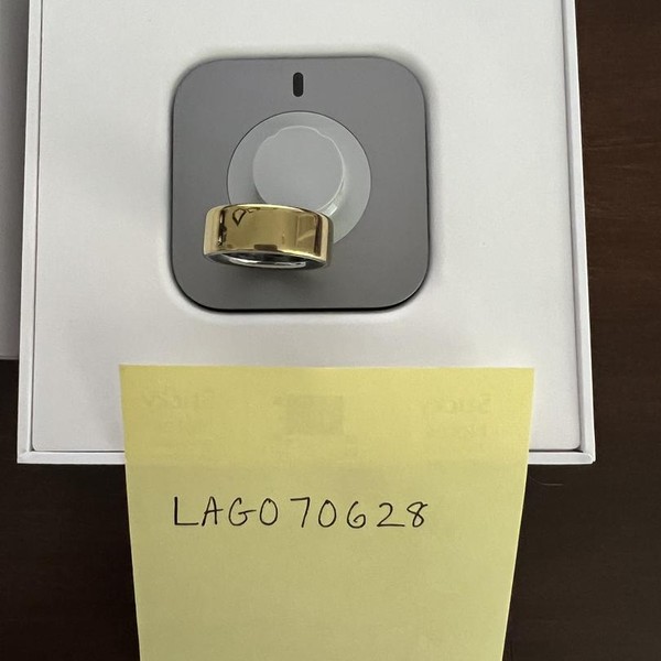 Oura Ring Gen 4 - Gold, Size 7