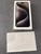 New Apple iPhone 15 Pro Max - Unlocked, Natural, 512 GB, A2849