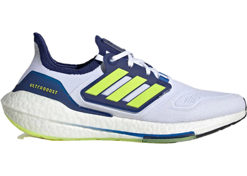 adidas Ultra Boost 22 Solar Yellow Victory Blue for sale