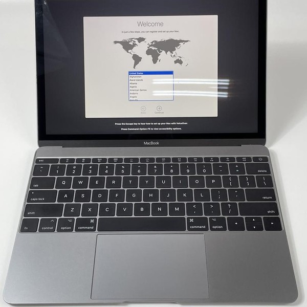 Macbook Retina 2017 - 12 inch - 512 GB, Gray, 16 GB, Intel Core i7