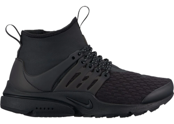 Nike Air Presto Mid Utility Triple Black (Women's) for sale