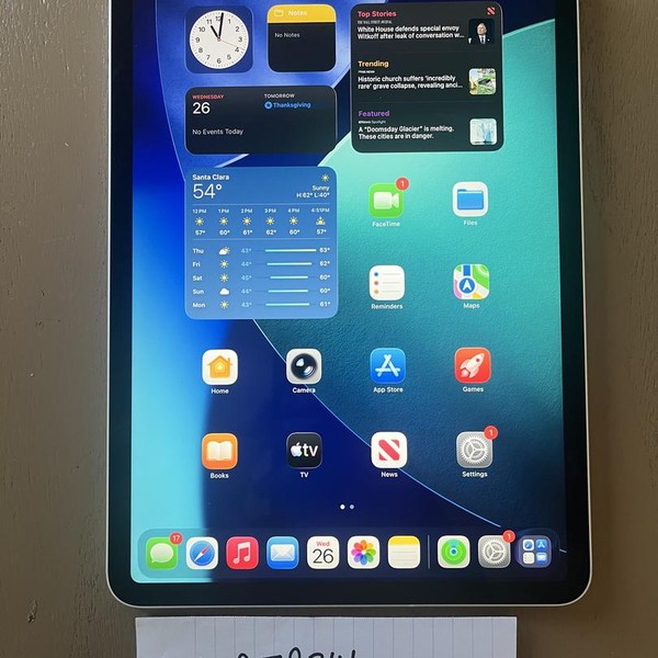 Apple iPad Pro 11 inch 2nd Gen 2020 - Unlocked, 512 GB, Silver, A2068