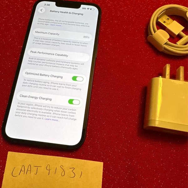 Apple iPhone 14 - Unlocked, 128 GB, Midnight, A2649